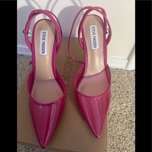 Steve Madden Alesia - Hot Pink Vinyl